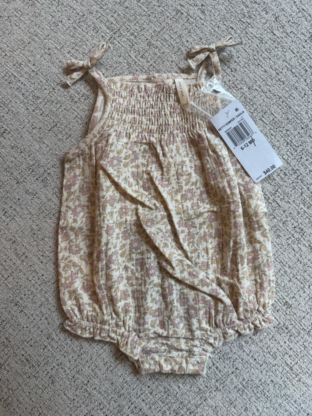 Quincy Mae Betty Dahlia Romper